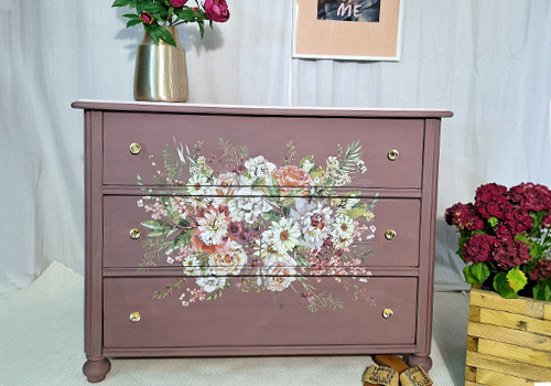Kommode shabby-chic -Upcycling - Redesign von Pindelstrich design Salzburg